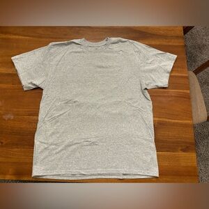 Nike Gray Loose Fit T-Shirt XL Men’s Swoosh Logo Back Athletic Streetwear Tee